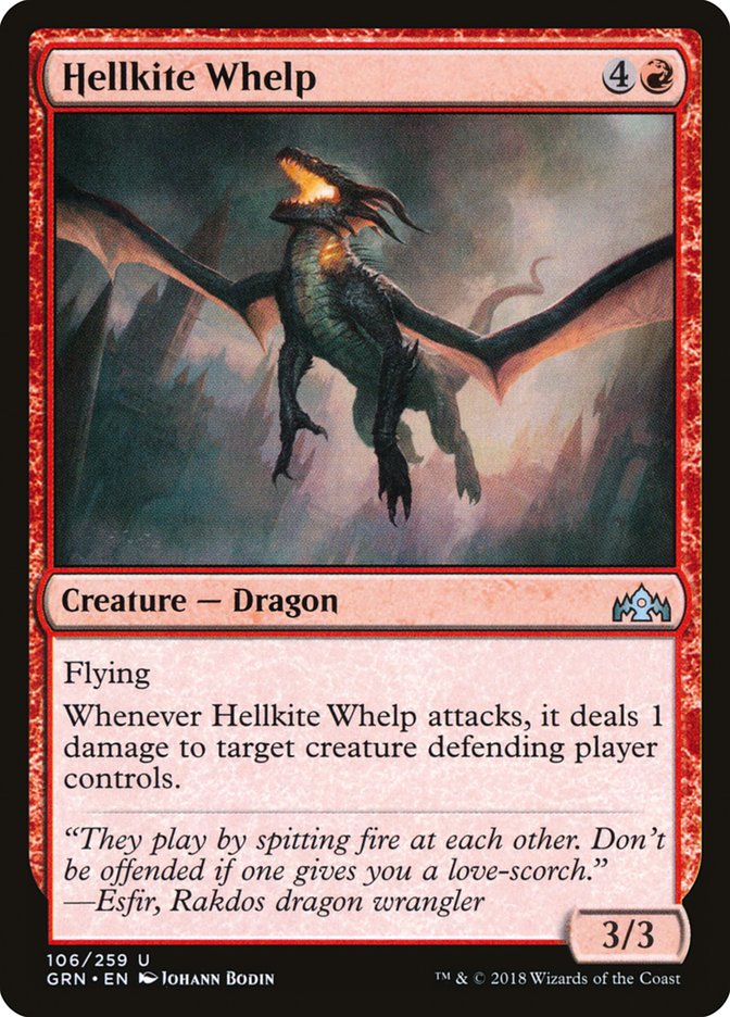 Hellkite Whelp [Guilds of Ravnica] | Anubis Games and Hobby