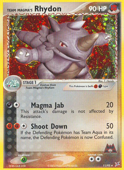 Team Magma's Rhydon (11/95) [EX: Team Magma vs Team Aqua] | Anubis Games and Hobby