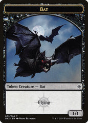 Bat // Spirit (010) Double-Sided Token [Ravnica Allegiance Guild Kit Tokens] | Anubis Games and Hobby