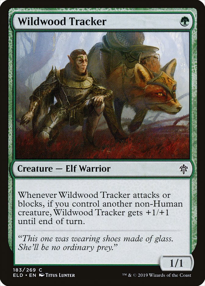Wildwood Tracker [Throne of Eldraine] | Anubis Games and Hobby