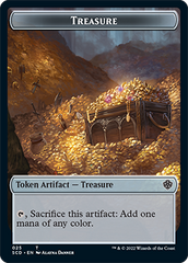 Treasure // Treasure Double-Sided Token [Starter Commander Decks] | Anubis Games and Hobby