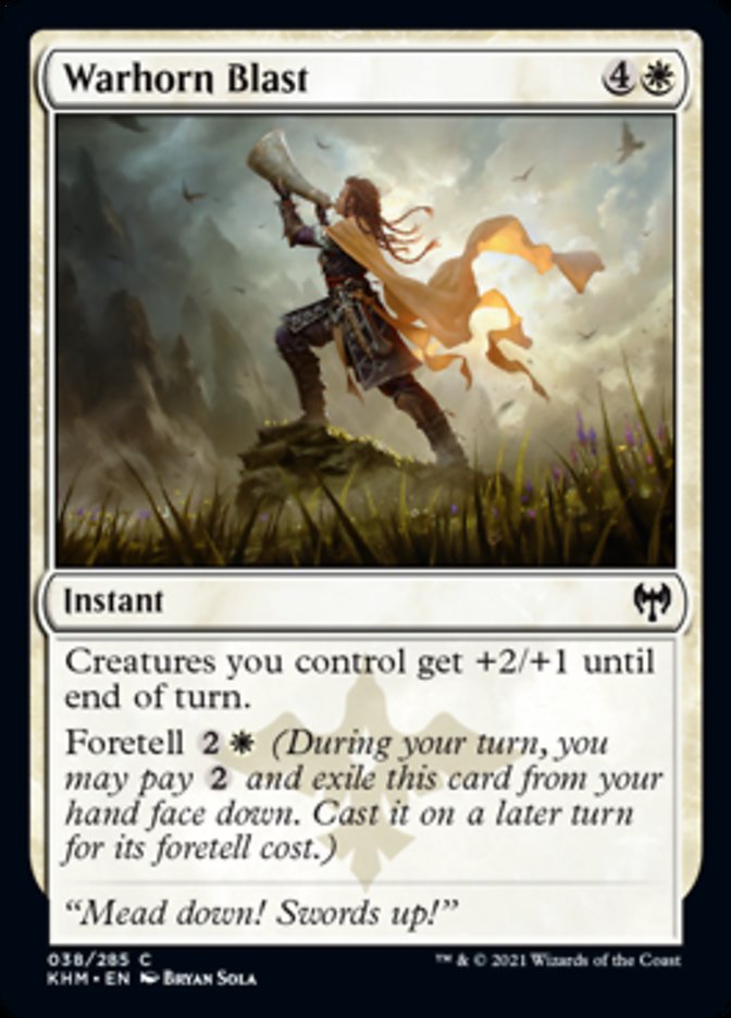 Warhorn Blast [Kaldheim] | Anubis Games and Hobby