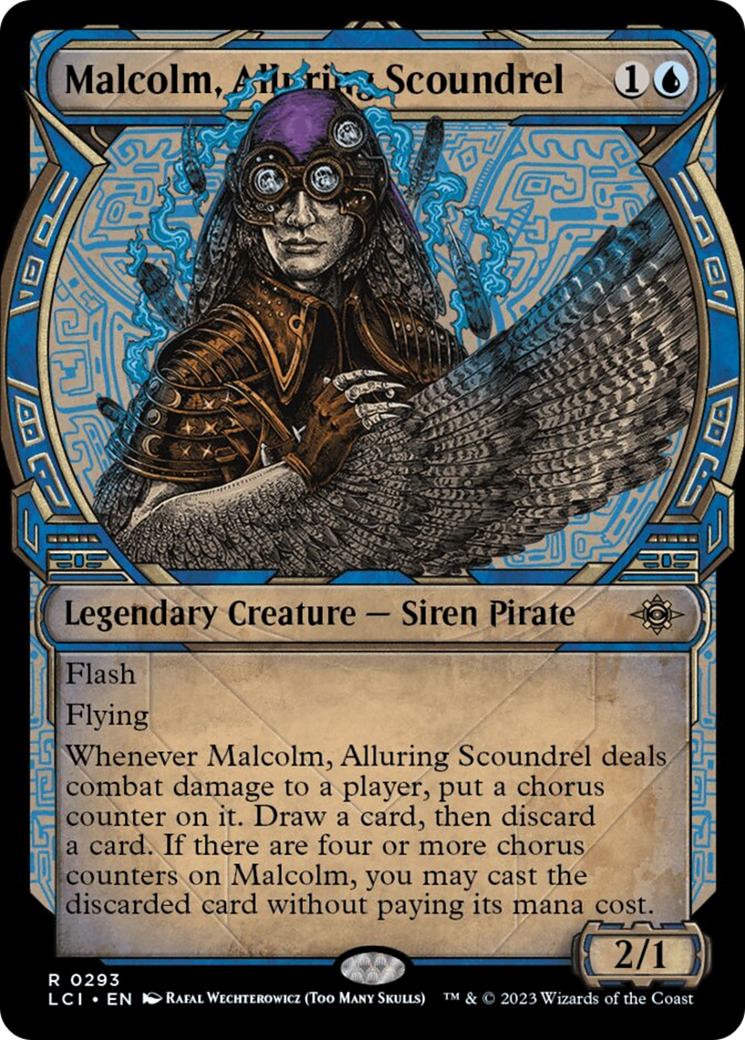 Malcolm, Alluring Scoundrel (Showcase) [The Lost Caverns of Ixalan] | Anubis Games and Hobby