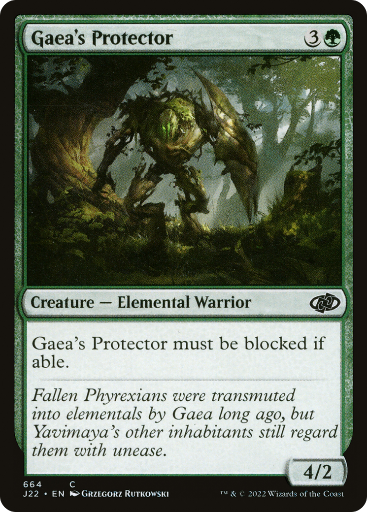 Gaea's Protector [Jumpstart 2022] | Anubis Games and Hobby