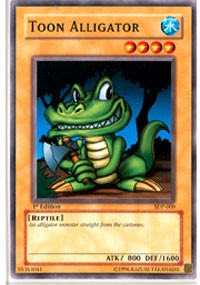 Toon Alligator [Starter Deck: Pegasus] [SDP-009] | Anubis Games and Hobby