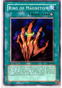 Ring of Magnetism [Starter Deck: Pegasus] [SDP-039] | Anubis Games and Hobby