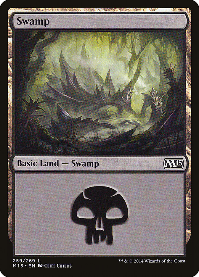 Swamp (259) [Magic 2015] | Anubis Games and Hobby