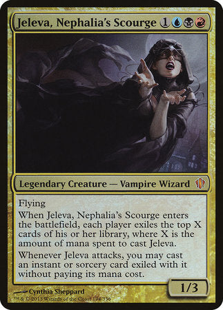 Jeleva, Nephalia's Scourge (Commander 2013) [Commander 2013 Oversized] | Anubis Games and Hobby