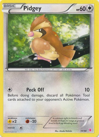 Pidgey (11/30) [XY: Trainer Kit 1 - Wigglytuff] | Anubis Games and Hobby