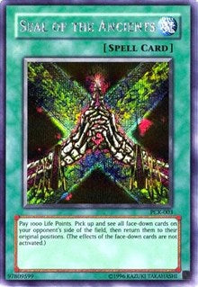 Seal of the Ancients (Power of Chaos: Kaiba the Revenge) [Yu-Gi-Oh! Vi Anubis Games and Hobby Seal of the Ancients (Power of Chaos: Kaiba the Revenge) [Yu-Gi-Oh! Vi Anubis Games and Hobby