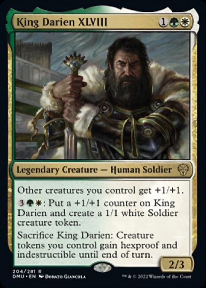 King Darien XLVIII [Dominaria United] | Anubis Games and Hobby