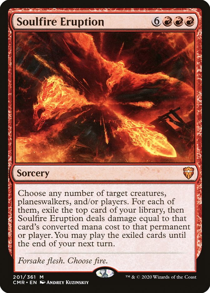 Soulfire Eruption [Commander Legends] | Anubis Games and Hobby
