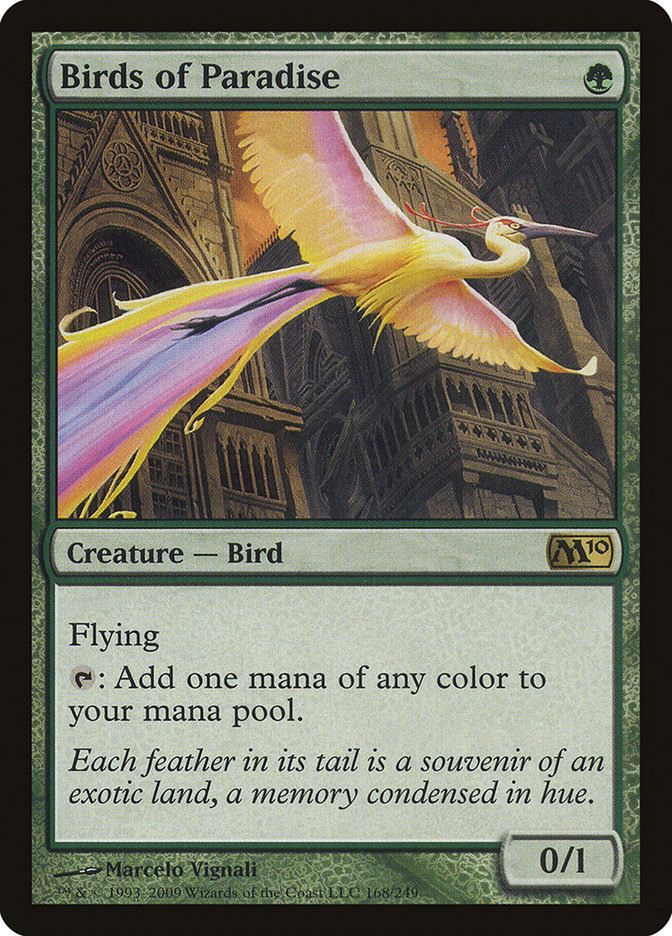 Birds of Paradise [Magic 2010] | Anubis Games and Hobby