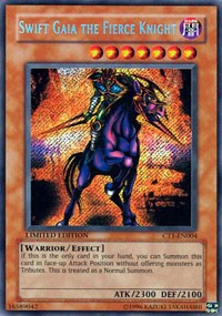 Swift Gaia the Fierce Knight [2004 Collectors Tin] [CT1-EN004] | Anubis Games and Hobby