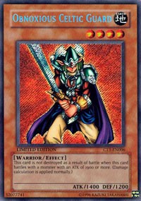 Obnoxious Celtic Guard [2004 Collectors Tin] [CT1-EN006] | Anubis Games and Hobby