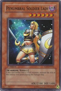 Penumbral Soldier Lady [Soul of the Duelist] [SOD-EN033] | Anubis Games and Hobby