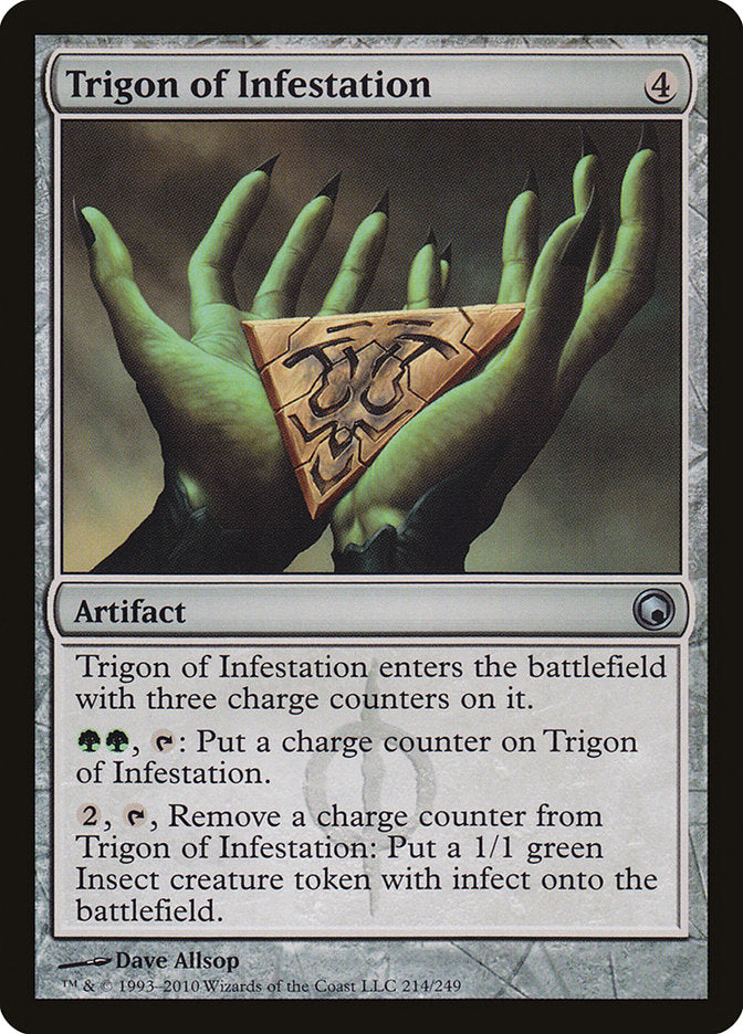 Trigon of Infestation [Scars of Mirrodin] | Anubis Games and Hobby