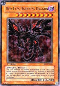 Red-Eyes Darkness Dragon [Structure Deck: Dragon's Roar] [SD1-EN001] | Anubis Games and Hobby