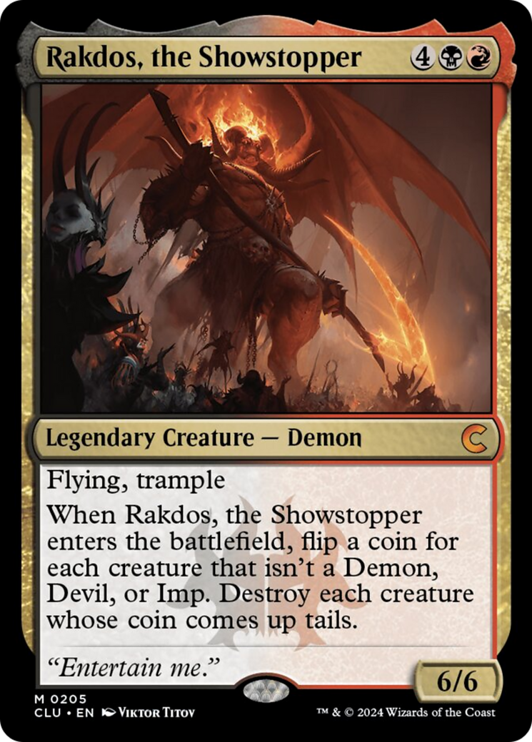 Rakdos, the Showstopper [Ravnica: Clue Edition] | Anubis Games and Hobby