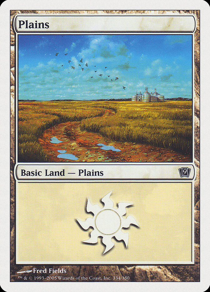 Plains (334) [Ninth Edition] | Anubis Games and Hobby