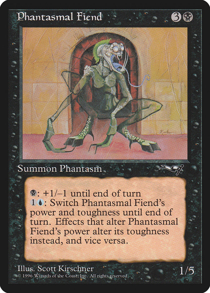 Phantasmal Fiend (Standing) [Alliances] | Anubis Games and Hobby