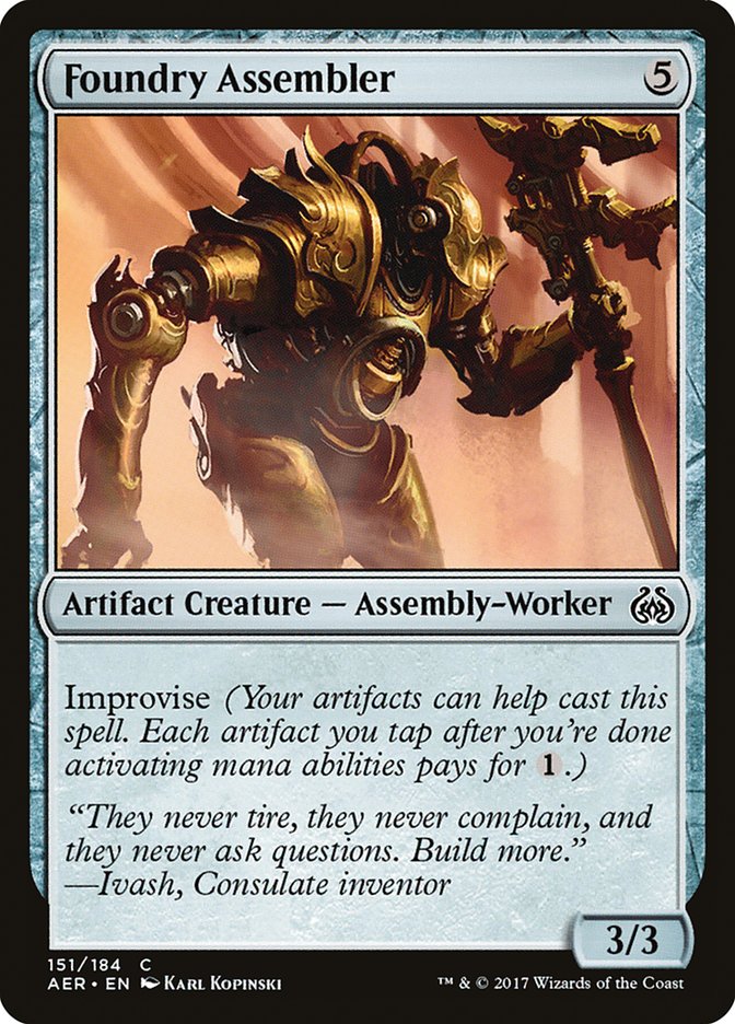 Foundry Assembler [Aether Revolt] | Anubis Games and Hobby