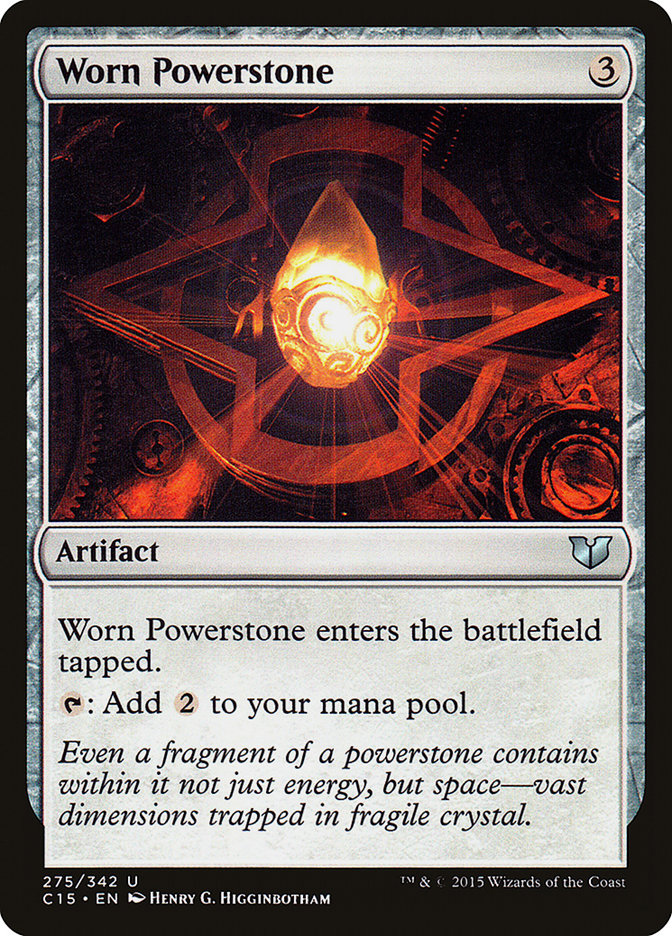 Worn Powerstone [Commander 2015] | Anubis Games and Hobby