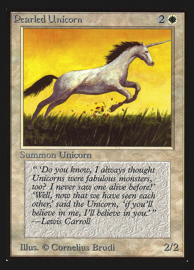 Pearled Unicorn [International Collectors' Edition] | Anubis Games and Hobby