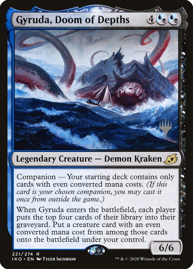 Gyruda, Doom of Depths (Promo Pack) [Ikoria: Lair of Behemoths Promos] | Anubis Games and Hobby