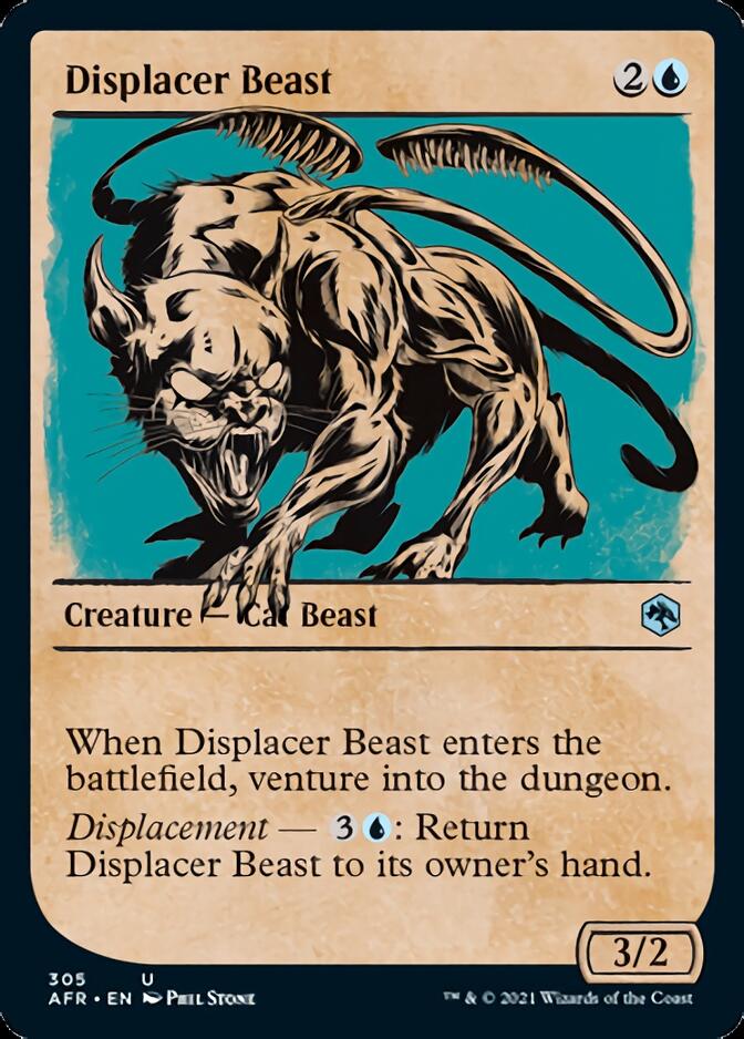 Displacer Beast (Showcase) [Dungeons & Dragons: Adventures in the Forgotten Realms] | Anubis Games and Hobby