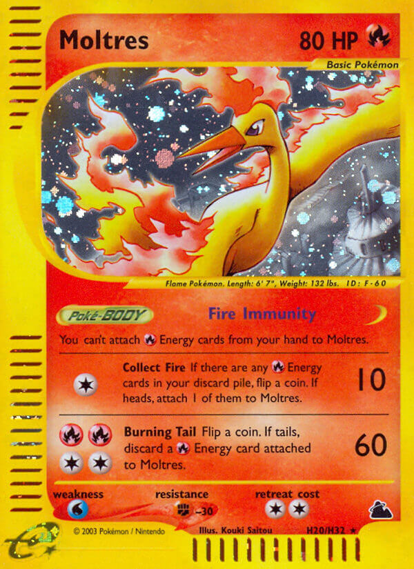 Moltres (H20/H32) [Skyridge] | Anubis Games and Hobby