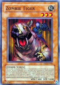 Zombie Tiger [Dark Revelation Volume 1] [DR1-EN066] | Anubis Games and Hobby