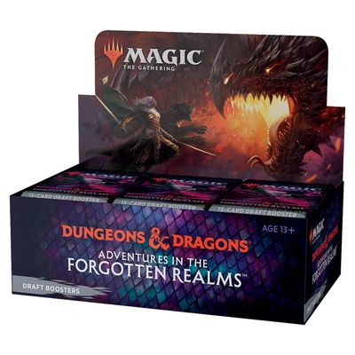 Adventures in the Forgotten Realms Draft Booster Box | Anubis Games and Hobby