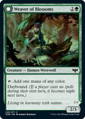 Weaver of Blossoms // Blossom-Clad Werewolf [Innistrad: Crimson Vow] | Anubis Games and Hobby