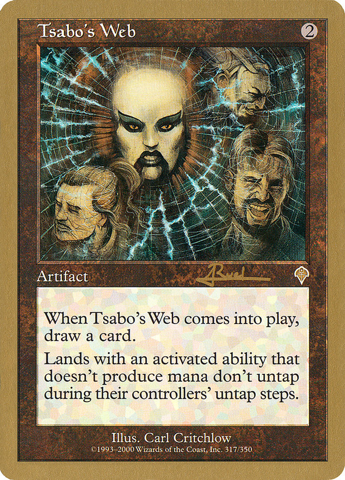 Tsabo's Web (Antoine Ruel) [World Championship Decks 2001] | Anubis Games and Hobby