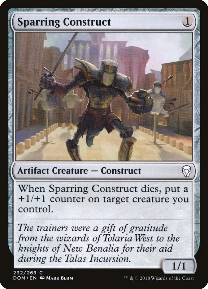 Sparring Construct [Dominaria] | Anubis Games and Hobby