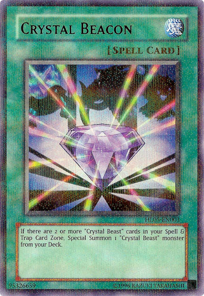 Crystal Beacon [HL05-EN003] Parallel Rare | Anubis Games and Hobby