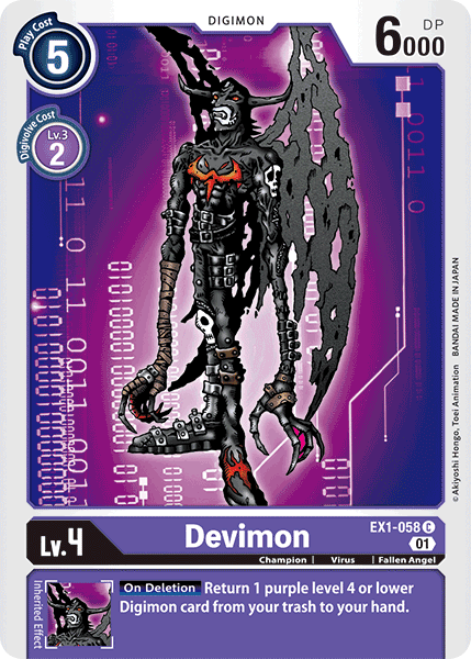 Devimon [EX1-058] [Classic Collection] | Anubis Games and Hobby