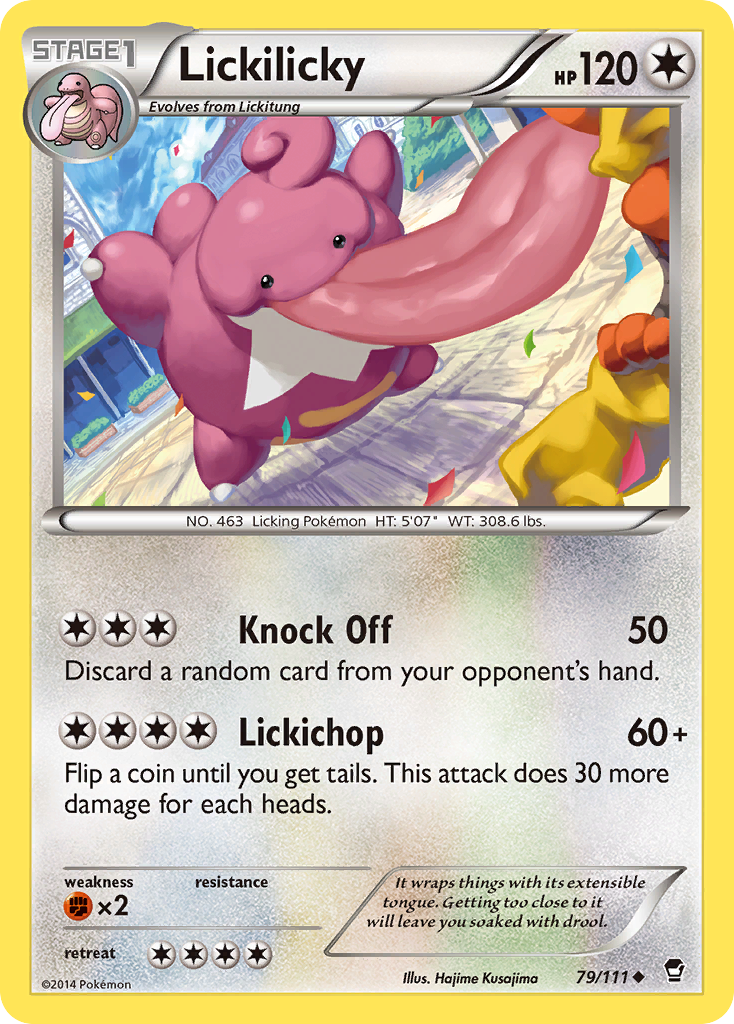 Lickilicky (79/111) [XY: Furious Fists] | Anubis Games and Hobby