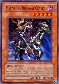 Mefist the Infernal General [Dark Revelation Volume 1] [DR1-EN228] | Anubis Games and Hobby