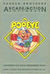 Popeye - TI-99 | Anubis Games and Hobby