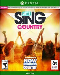 Let’s Sing: Country - Xbox One | Anubis Games and Hobby