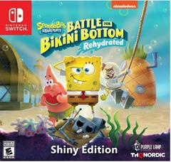 SpongeBob SquarePants Battle for Bikini Bottom Rehydrated [Shiny Edition] - Nintendo Switch | Anubis Games and Hobby