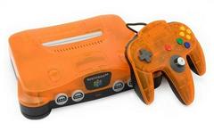 Nintendo 64 Daiei Hawks Orange & Black System - JP Nintendo 64 | Anubis Games and Hobby