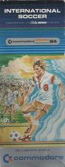 Commodore's International Soccer - Commodore 64 | Anubis Games and Hobby