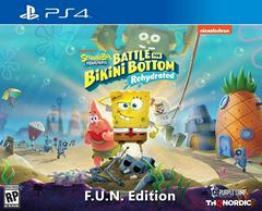 SpongeBob SquarePants Battle for Bikini Bottom Rehydrated [Fun Edition] - Playstation 4 | Anubis Games and Hobby