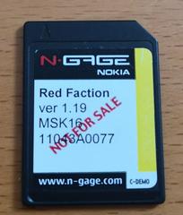 Red Faction [Not for Resale] - N-Gage | Anubis Games and Hobby