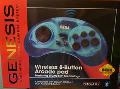 Wireless 8-button Arcade Pad - Sega Genesis | Anubis Games and Hobby