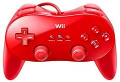 Red Wii Classic Controller Pro - PAL Wii | Anubis Games and Hobby