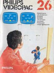 26. Basket Game - PAL Videopac G7000 | Anubis Games and Hobby